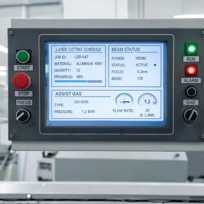 Laser process control interface