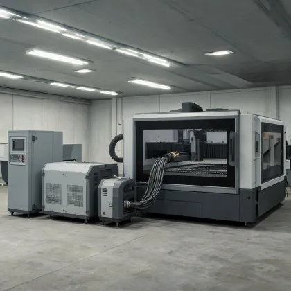 Fiber laser resonator and beam delivery