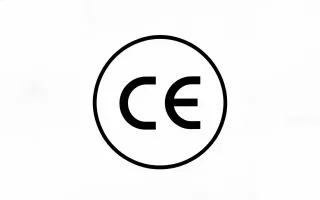 CE machinery badge