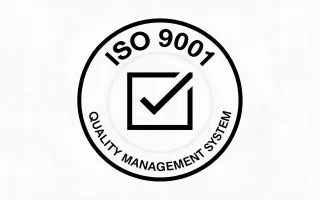 ISO quality badge