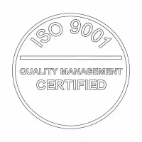 ISO 9001 badge